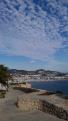 Altocumulus floccus en Ibiza, panorámica
