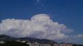 Cumulonimbus pileus en Alcossebre